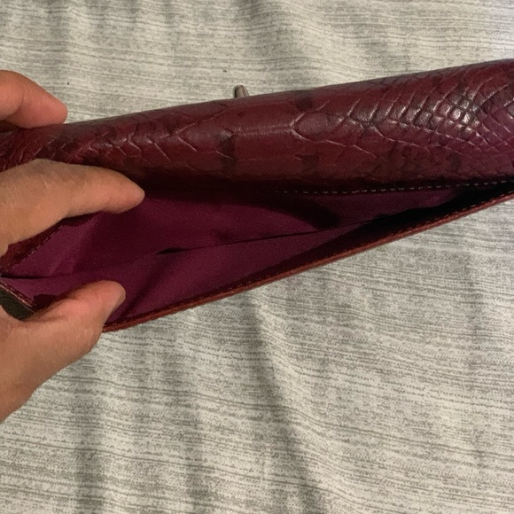 Coach Leather Snake embossed Wallet - Picture 13 of 13